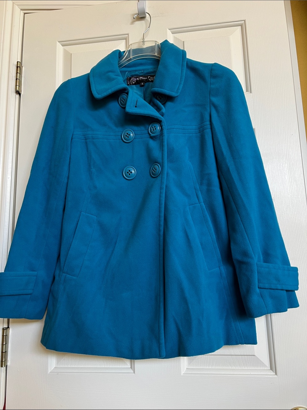 Miss Posh coat
 ( soft velvety fabric )